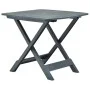 Green plastic folding garden table 79x72x70 cm by vidaXL, Garden tables - Ref: Foro24-48791, Price: 69,83 €, Discount: %