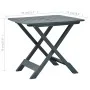 Klappbarer Gartentisch aus grünem Kunststoff, 79 x 72 x 70 cm von vidaXL, Gartentische - Ref: Foro24-48791, Preis: 68,37 €, R...