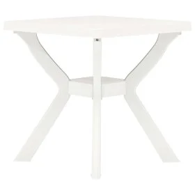 White plastic bistro table 70x70x72 cm by vidaXL, Garden tables - Ref: Foro24-48799, Price: 74,97 €, Discount: %