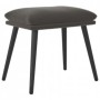 Relaxation armchair with dark gray velvet stool by vidaXL, Armchairs - Ref: Foro24-3097620, Price: 117,91 €, Discount: %