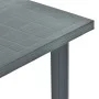 Mesa de jardín de plástico verde 80x75x72 cm de vidaXL, Mesas de jardín - Ref: Foro24-48803, Precio: 76,53 €, Descuento: %
