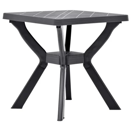 Mesa bistró plástico gris antracita 70x70x72 cm de vidaXL, Mesas de jardín - Ref: Foro24-48801, Precio: 84,23 €, Descuento: %