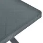 Mesa bistró plástico gris antracita 70x70x72 cm de vidaXL, Mesas de jardín - Ref: Foro24-48801, Precio: 84,23 €, Descuento: %