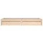 Single bed frame with drawers 75x190 cm by vidaXL, Beds and slatted bases - Ref: Foro24-3103453, Price: 146,39 €, Discount: %