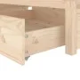 Single bed frame with drawers 75x190 cm by vidaXL, Beds and slatted bases - Ref: Foro24-3103453, Price: 146,39 €, Discount: %