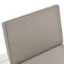 Tumbona de jardín con cojín plástico blanco de vidaXL, Sillas de jardín - Ref: Foro24-48825, Precio: 68,22 €, Descuento: %