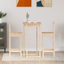 3-teiliges Bar-Set aus massivem Kiefernholz von vidaXL, Möbelsets für Küchen und Esszimmer - Ref: Foro24-3124732, Preis: 133,...