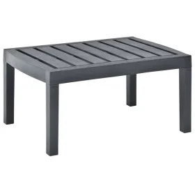 Mesa de jardín de plástico gris antracita 78x55x38 cm de vidaXL, Mesas de jardín - Ref: Foro24-48815, Precio: 64,08 €, Descue...