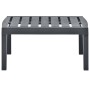 Anthracite gray plastic garden table 78x55x38 cm by vidaXL, Garden tables - Ref: Foro24-48815, Price: 57,00 €, Discount: %