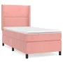 Cama box spring con colchón terciopelo rosa 80x200 cm de vidaXL, Camas y somieres - Ref: Foro24-3132590, Precio: 325,38 €, De...