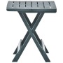 Grüner Gartenklapptisch aus Kunststoff 45x43x50 cm von vidaXL, Gartentische - Ref: Foro24-48809, Preis: 32,00 €, Rabatt: %