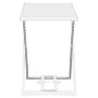 White Plastic Folding Clothesline by vidaXL, Clotheslines and hangers - Ref: Foro24-48817, Price: 75,00 €, Discount: %