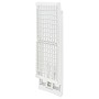 Tendedero plegable de plástico blanco de vidaXL, Tendederos y perchas - Ref: Foro24-48817, Precio: 75,00 €, Descuento: %