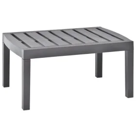 Mokkafarbener Gartentisch aus Kunststoff, 78 x 55 x 38 cm von vidaXL, Gartentische - Ref: Foro24-48816, Preis: 48,29 €, Rabat...