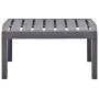 Mokkafarbener Gartentisch aus Kunststoff, 78 x 55 x 38 cm von vidaXL, Gartentische - Ref: Foro24-48816, Preis: 44,21 €, Rabat...