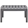 Mokkafarbener Gartentisch aus Kunststoff, 78 x 55 x 38 cm von vidaXL, Gartentische - Ref: Foro24-48816, Preis: 48,29 €, Rabat...