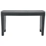 3-piece anthracite grey plastic garden furniture set by vidaXL, Garden sets - Ref: Foro24-48824, Price: 202,36 €, Discount: %