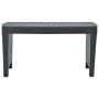 Juego de muebles de jardín 3 piezas plástico gris antracita de vidaXL, Conjuntos de jardín - Ref: Foro24-48824, Precio: 205,30 €