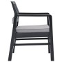 3-piece anthracite grey plastic garden furniture set by vidaXL, Garden sets - Ref: Foro24-48824, Price: 205,40 €, Discount: %
