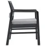 3-piece anthracite grey plastic garden furniture set by vidaXL, Garden sets - Ref: Foro24-48824, Price: 202,36 €, Discount: %