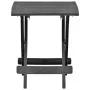 Folding anthracite gray plastic garden table 45x43x50 cm by vidaXL, Garden tables - Ref: Foro24-48810, Price: 33,44 €, Discou...