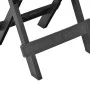 Folding anthracite gray plastic garden table 45x43x50 cm by vidaXL, Garden tables - Ref: Foro24-48810, Price: 33,44 €, Discou...