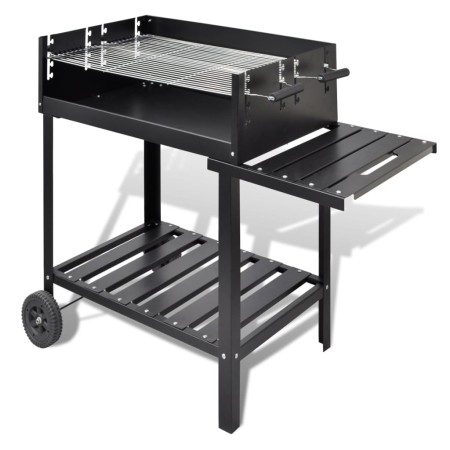 Holzkohlegrillständer mit 2 Rädern von vidaXL, Grillen - Ref: Foro24-40714, Preis: 184,97 €, Rabatt: %
