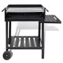 Charcoal barbecue stand with 2 wheels by vidaXL, Barbecues - Ref: Foro24-40714, Price: 180,71 €, Discount: %