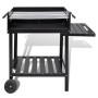 Holzkohlegrillständer mit 2 Rädern von vidaXL, Grillen - Ref: Foro24-40714, Preis: 184,97 €, Rabatt: %