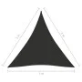 Dreieckige Segelmarkise Oxford-Stoff anthrazitgrau 3x3x3 m von vidaXL, Sonnenschirme - Ref: Foro24-135115, Preis: 26,06 €, Ra...