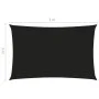 Toldo de vela rectangular tela Oxford negro 4x7 m de vidaXL, Sombrillas - Ref: Foro24-135768, Precio: 83,09 €, Descuento: %
