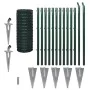 Set de euro valla acero verde 25x1 m de vidaXL, Paneles de vallas - Ref: Foro24-140561, Precio: 235,12 €, Descuento: %