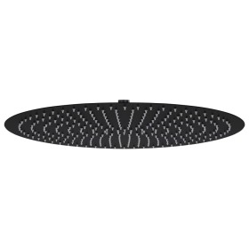 Schwarzer runder Regenduschkopf aus Edelstahl 50 cm von vidaXL, Duschköpfe - Ref: Foro24-147694, Preis: 72,55 €, Rabatt: %
