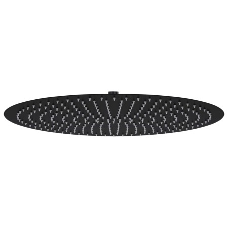 Schwarzer runder Regenduschkopf aus Edelstahl 50 cm von vidaXL, Duschköpfe - Ref: Foro24-147694, Preis: 72,55 €, Rabatt: %
