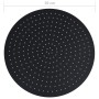 Cabezal de ducha efecto lluvia acero inox redondo negro 50 cm de vidaXL, Cabezales de ducha - Ref: Foro24-147694, Precio: 69,...