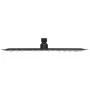 Black square stainless steel rain effect shower head 25x25 cm by vidaXL, shower heads - Ref: Foro24-147696, Price: 26,05 €, D...