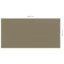 Taupegraue Zeltmatte 300x600 cm von vidaXL, Zeltzubehör - Ref: Foro24-310750, Preis: 47,72 €, Rabatt: %