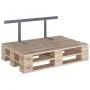 Rückenlehne für Eisenpalettensofa 110 cm hellgrau von vidaXL, Gartenmöbelzubehör - Ref: Foro24-315791, Preis: 46,67 €, Rabatt: %