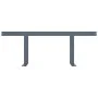 Backrest for iron pallet sofa 110 cm light gray by vidaXL, Garden furniture accessories - Ref: Foro24-315791, Price: 46,67 €,...