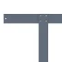 Backrest for iron pallet sofa 110 cm light gray by vidaXL, Garden furniture accessories - Ref: Foro24-315791, Price: 46,67 €,...