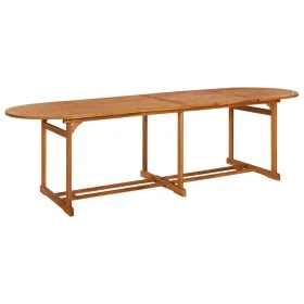 Mesa de comedor jardín 280x90x75 cm madera maciza de acacia de vidaXL, Mesas de jardín - Ref: Foro24-315950, Precio: 271,39 €...