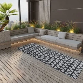 Schwarzer PP-Außenteppich 80x250 cm von vidaXL, Outdoor-Protektoren - Ref: Foro24-317006, Preis: 29,00 €, Rabatt: %