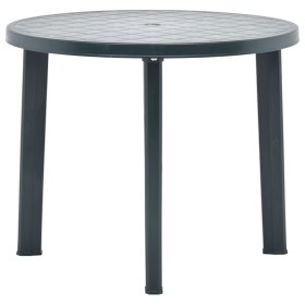 Grüner Gartentisch aus Kunststoff 89 cm von vidaXL, Gartentische - Ref: Foro24-48806, Preis: 73,62 €, Rabatt: %