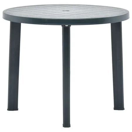 Green plastic garden table 89 cm by vidaXL, Garden tables - Ref: Foro24-48806, Price: 79,18 €, Discount: %