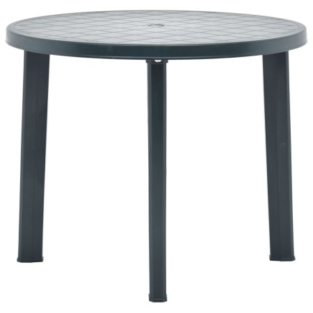 Grüner Gartentisch aus Kunststoff 89 cm von vidaXL, Gartentische - Ref: Foro24-48806, Preis: 73,62 €, Rabatt: %