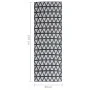 Black PP outdoor rug 80x250 cm by vidaXL, Outdoor protectors - Ref: Foro24-317006, Price: 29,12 €, Discount: %