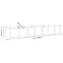 Green powder coated steel flower bed planter 296x80x36 cm by vidaXL, Pots and planters - Ref: Foro24-318923, Price: 69,42 €, ...