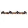 Lámpara de pared industrial negra 90x25 cm E27 de vidaXL, Lámparas - Ref: Foro24-320511, Precio: 69,48 €, Descuento: %