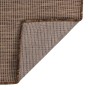 Brauner flachgewebter Outdoor-Teppich 80x250 cm von vidaXL, Teppiche - Ref: Foro24-340786, Preis: 41,47 €, Rabatt: %