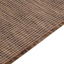 Brauner flachgewebter Outdoor-Teppich 80x250 cm von vidaXL, Teppiche - Ref: Foro24-340786, Preis: 41,47 €, Rabatt: %